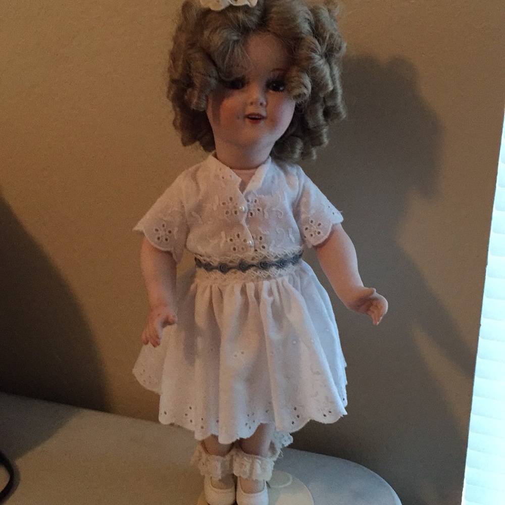 Shirley Temple porcelain doll